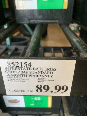 Deal!  Car battery!!!!!