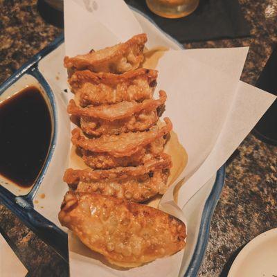 Fried pork dumplings