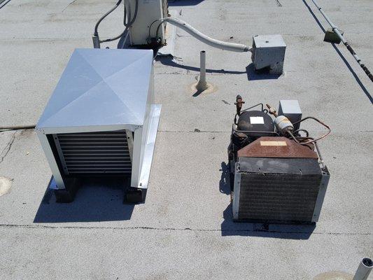 CONDENSER UNIT REPLACEMENT / REPAIR