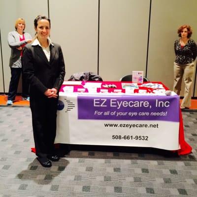 EZ Eyecare, Inc. Is at The Hologic Health Fair this morning!