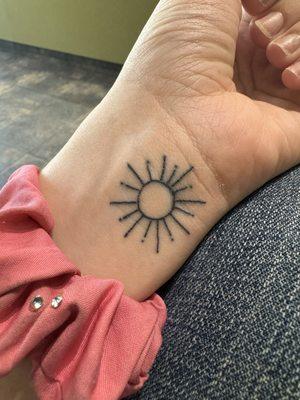 Sunshine tattoo