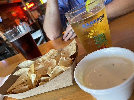 Queso & Chips, Dos Equis, Ziegenbock