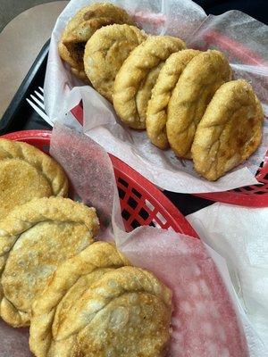 Assortment of pierogies