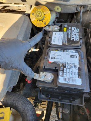 Make sure to clean & tighten your battery terminals.  Dirty or loose Battery terminals can cause  various codes & electrical problems.