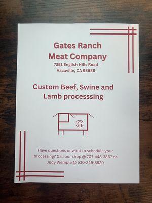 Gates Ranch Meat Company