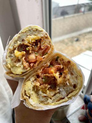 Breakfast burrito