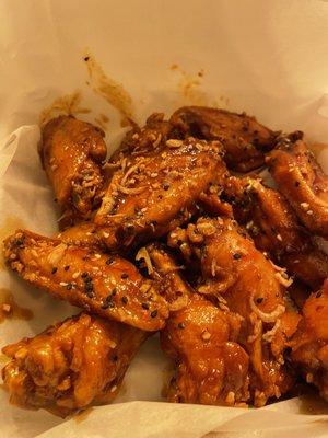 Korean Sesame wings