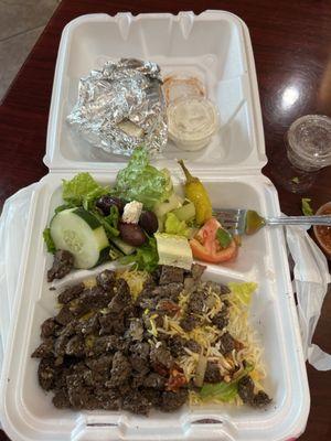 Beef Shawarma Plater