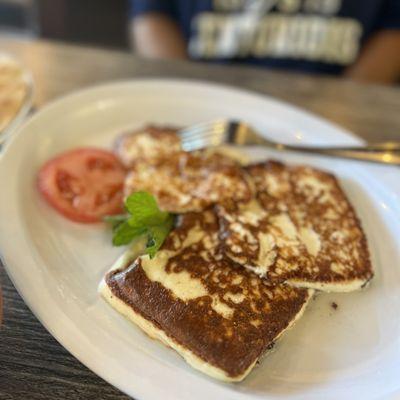 Fried Halloumi Cheese