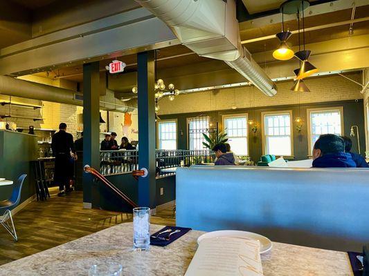 Upstairs dining room