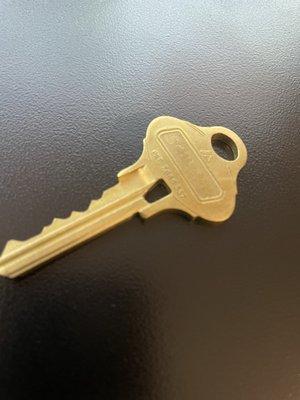 Key made by j and l