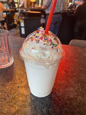 Vanilla milkshake