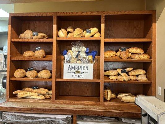 Hearth Bread Display