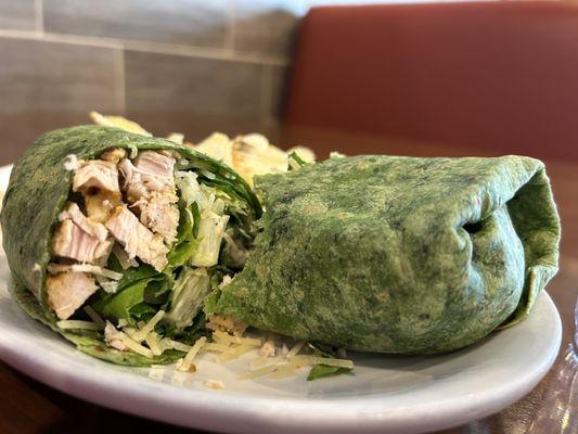 Grilled Chicken Caesar Wrap