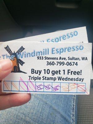 Punch card!