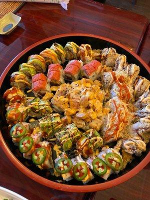 Assorted Sushi Rolls