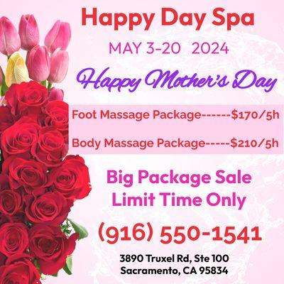 Celebrating Mother's Day with Us. Big Package Sale!!!