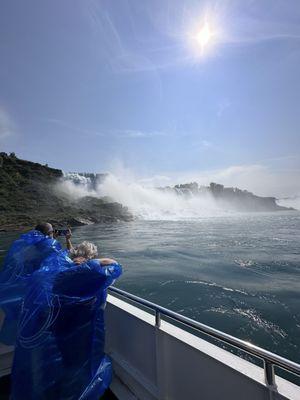 What a view off the boat