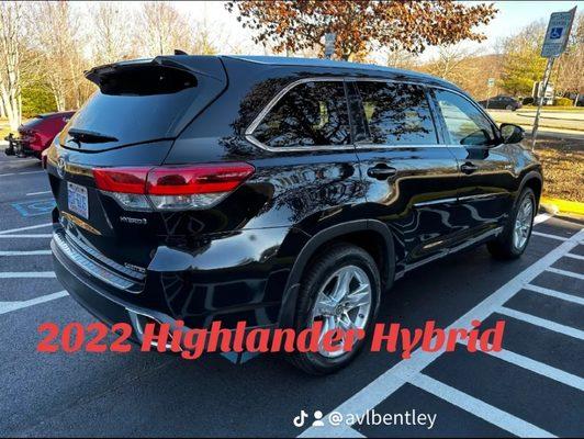 2022 Highlander Hybrid driven by Garrett