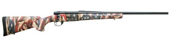 Howa, M1500 Lightning USA, Bolt Action, 6.5 Creedmoor, 22" Barrel, 5+1 Round, American Flag Dipped Synthetic Stock