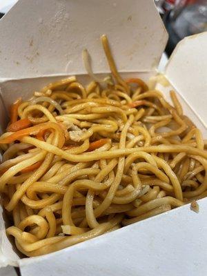 Chicken Lo Mein - didn't like