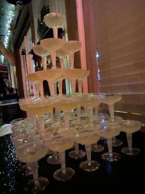 Champagne Tower