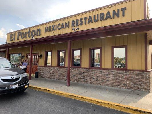 Restaurant front.