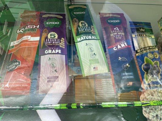 ENDO Hemp Wraps. No tobacco products sold here. Russian Cream Hemp Wraps stay in stock at Weed World.