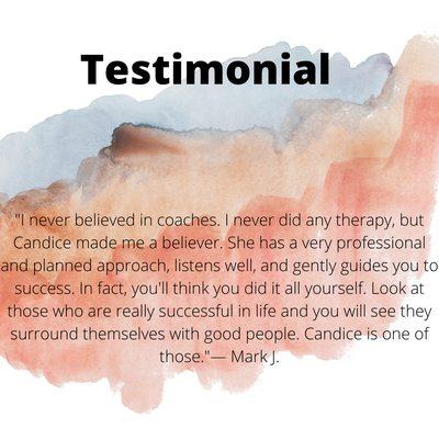 Testimonial from Mark J.