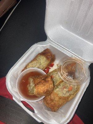 Chicken egg rolls