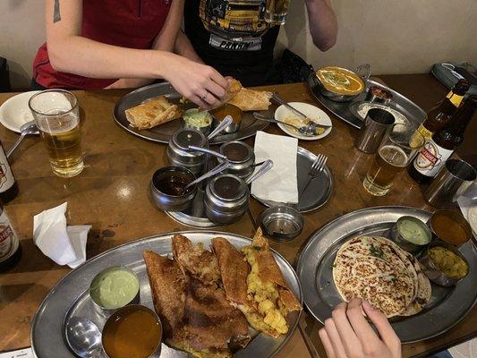 Pondicherry Dosa and Set Dosa