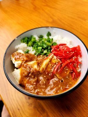 Impossible Meat Mabo Tofu Bowl