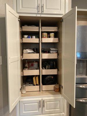 Customized pantry organizer