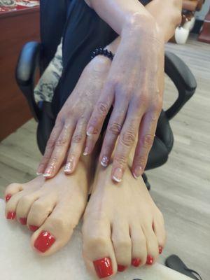 Best mani pedi