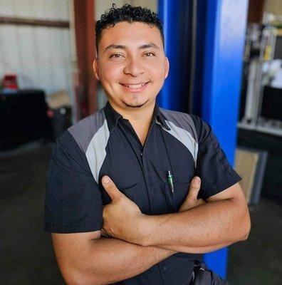 Erick Gonzalez, lead mechanic at Pan American Auto LLC.