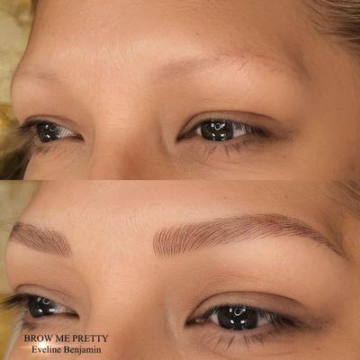 Hyperrealistic brows