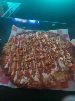 Buffalo chicken pizza