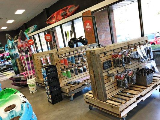 Vibe headquarters -- Kennesaw's local kayak paddle shop.