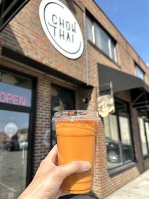 Thai iced tea