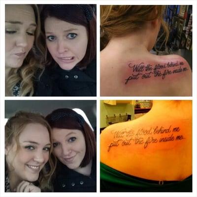 Matching tattoos!