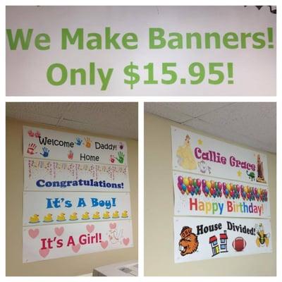 We make Banners!