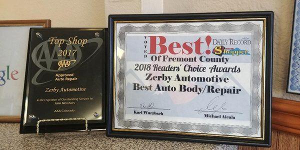 Thank you, Fremont County for voting us the Best of the Best!