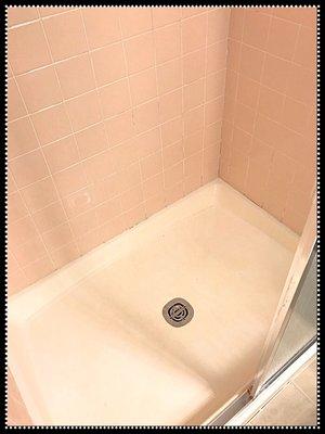 Shower stall after cleaning photo