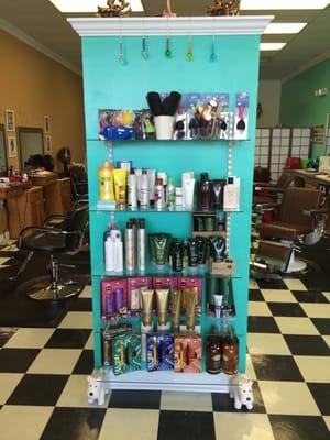 we sell all types of hair products come in and see our selection