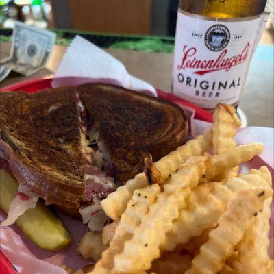 Reuben and fries