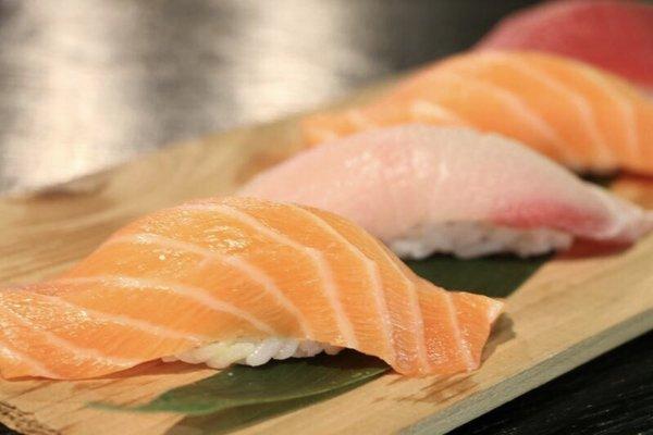 Salmon & Yellowtail Nigiri