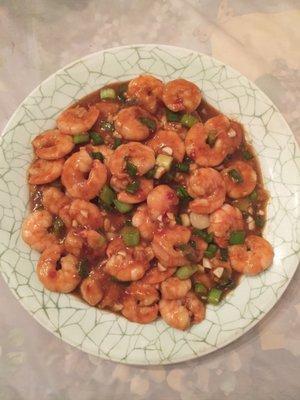 Szechuan shrimp