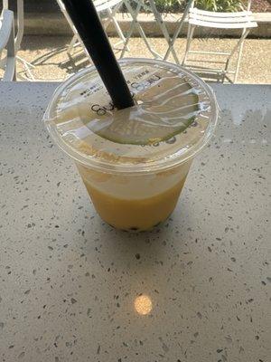 6. Mango Bubble Tea