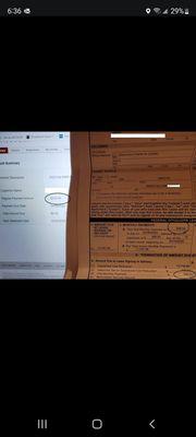 Modifying the contract payment without noticing owner. This has been reported to kia usa in Torrance CA , Lakewood DMV,  and DORA.