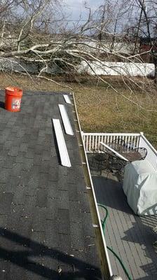 Gutter cleaning